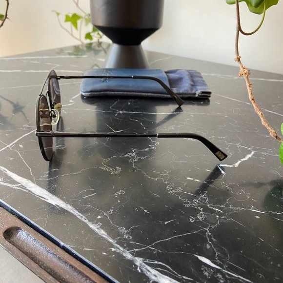 Le Specs Pink Mirrored Sunglasses - Picture 3 of 5